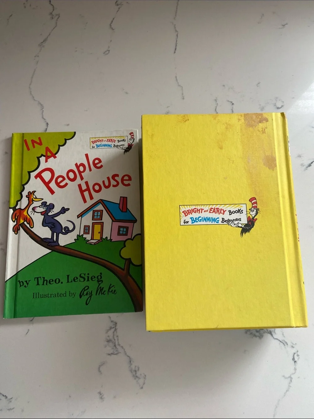 Vintage Dr Seuss Bright & Early Books Lot of 10 Hardcover